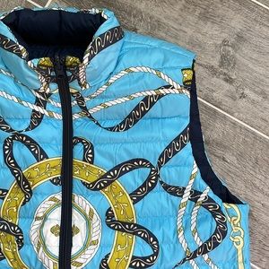 J. McLaughlin Reversible Down Vest S